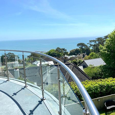 One Of The Best Properties In Lyme! Breathtaking Views Across The Whole Bay. 3 Stories With 2 Tier Veranda Around The Property. Sleeps 6 Lyme Regis Eksteriør bilde